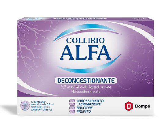COLLIRIO ALFA DEC*10CONT 0,3ML