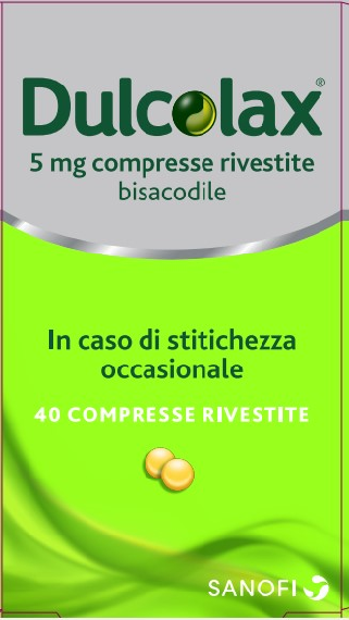 DULCOLAX*40CPR RIV 5MG