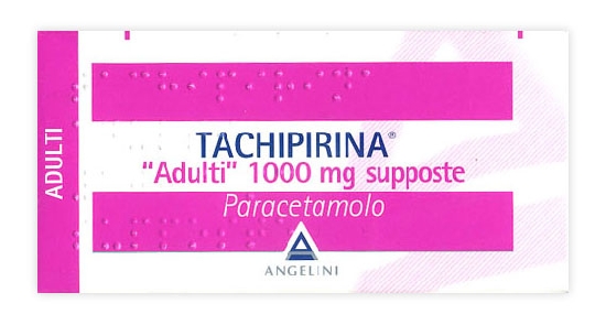 TACHIPIRINA*AD 10SUPP 1000MG