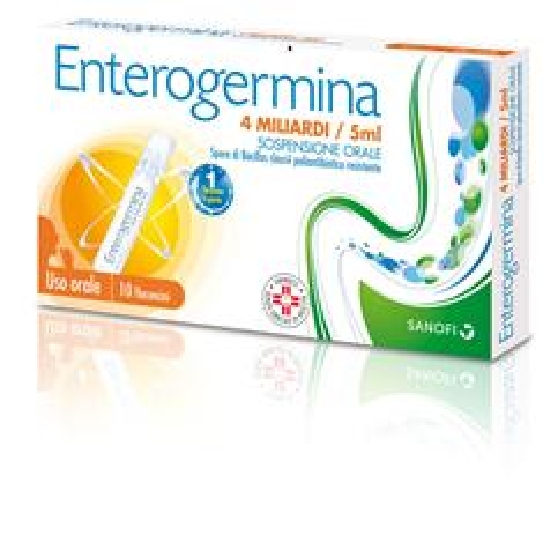 ENTEROGERMINA*OS 10FL 4MLD 5ML