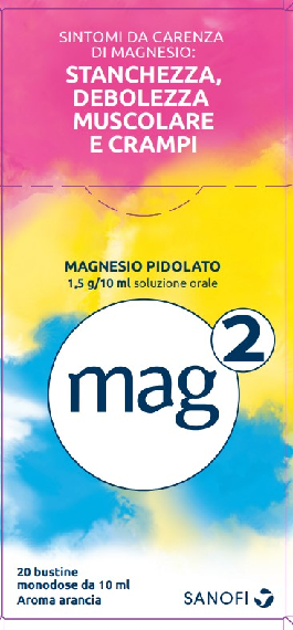 MAG 2*OS SOLUZ 20BUST1,5G/10ML