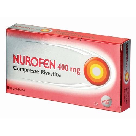 NUROFEN*12CPR RIV 400MG PVC/AL