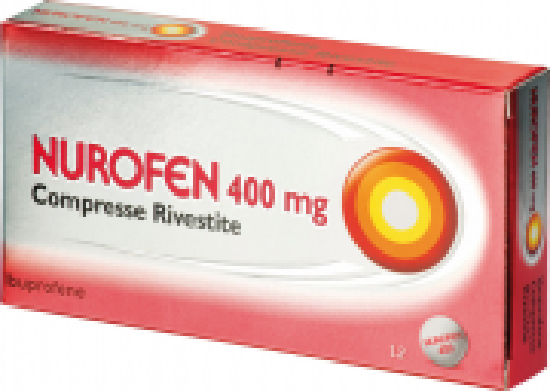 NUROFEN*12CPR RIV 400MG PVC/AL