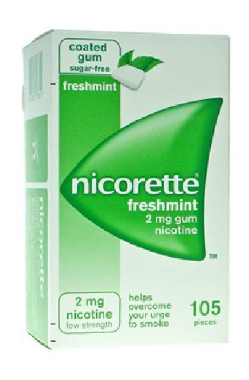 NICORETTE*105GOMME MAST 2MG ME