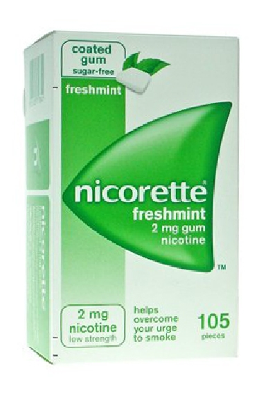 NICORETTE*105GOMME MAST 2MG ME