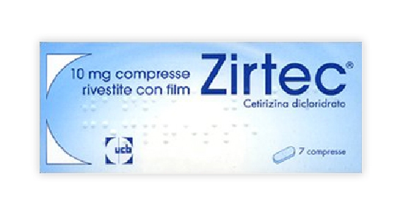 ZIRTEC*7CPR RIV 10MG