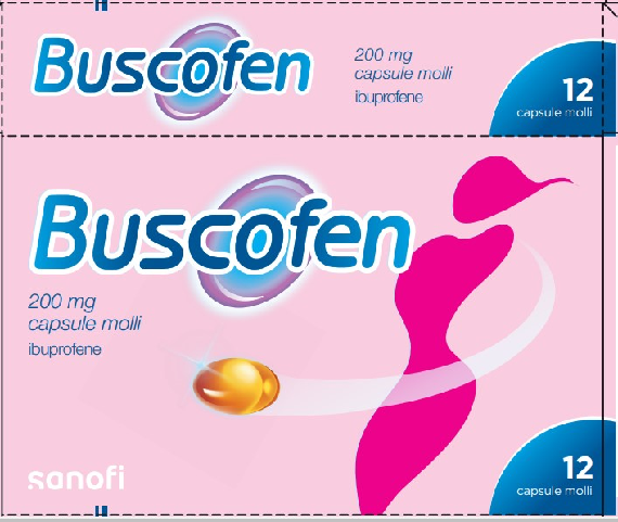 BUSCOFEN*12CPS MOLLI 200MG