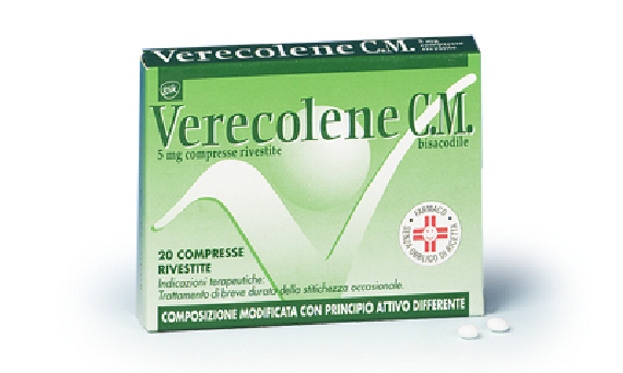 VERECOLENE CM*20CPR RIV 5MG