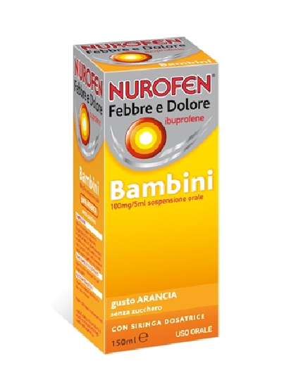 NUROFEN FEBBRE D*BB100MG/5ML A