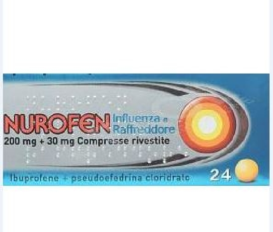NUROFEN INFLUENZA RAFFR*24CPR