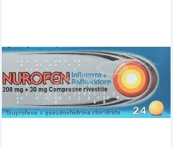 NUROFEN INFLUENZA RAFFR*24CPR