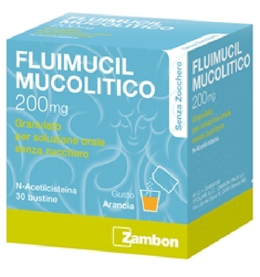 FLUIMUCIL MUCOL*30BUST200MGS/Z