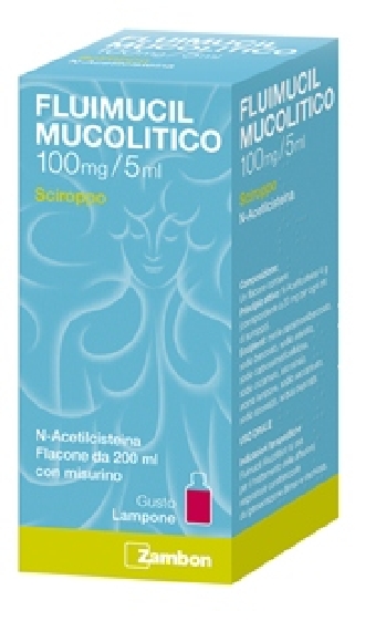 FLUIMUCIL MUCOL*SCIR 100MG/5ML