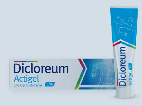 DICLOREUM ACTIGEL*GEL 100G 1%