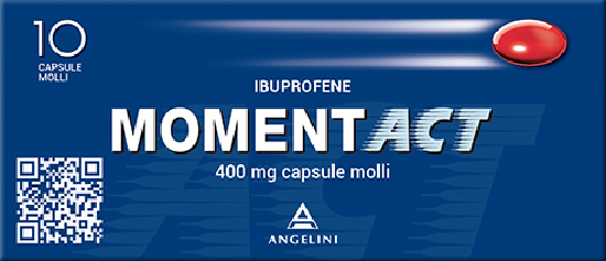 MOMENTACT*10CPS MOLLI 400MG