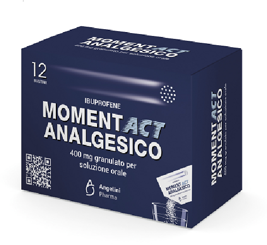 MOMENTACT ANALGESICO*12BUST