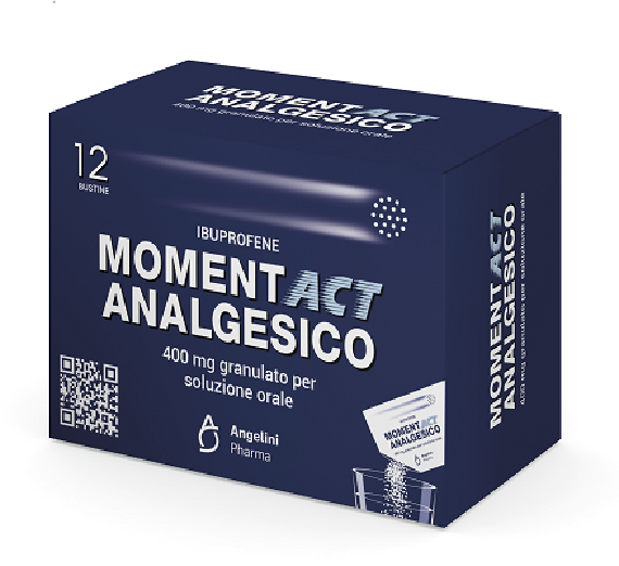 MOMENTACT ANALGESICO*12BUST
