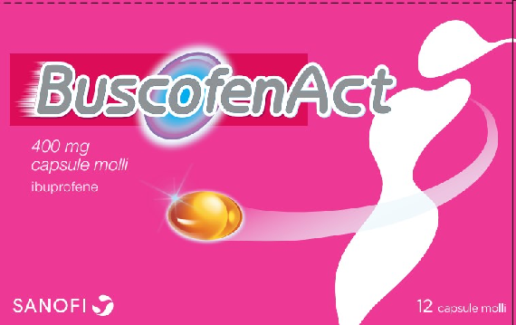 BUSCOFENACT*12CPS MOLLI 400MG