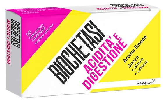 BIOCHETASI ACIDITA'/DIG 20CPR