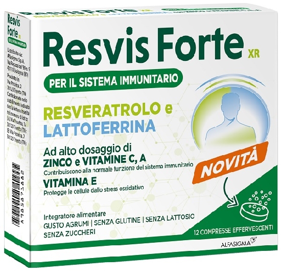 RESVIS FORTE XR 12CPR EFFERV