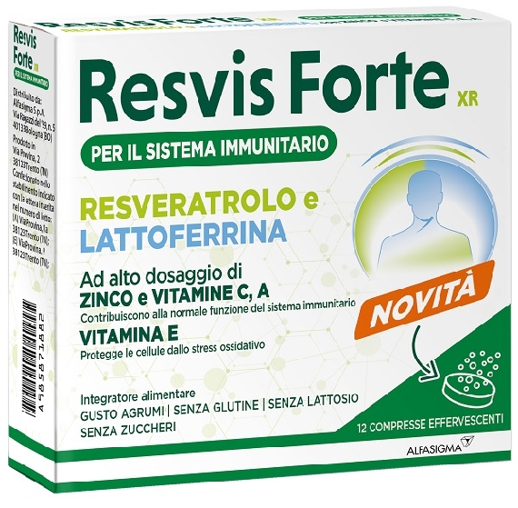 RESVIS FORTE XR 12CPR EFFERV