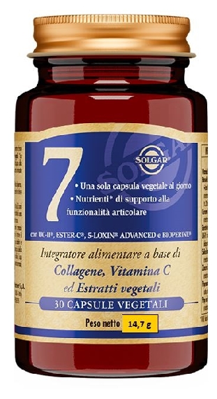 SOLGAR 7 30CPS VEGETALI