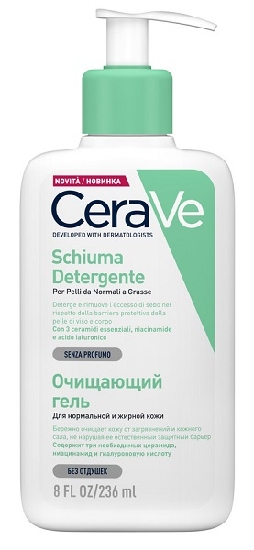 CERAVE SCHIUMA VISO 236ML