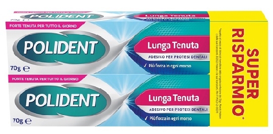 POLIDENT LUNGA TENUTA 2X70G