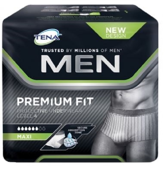 TENA MEN PREM FIT LIV4 S/M 10P