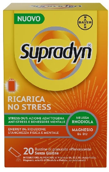 SUPRADYN RICARICA NO STRESS20B
