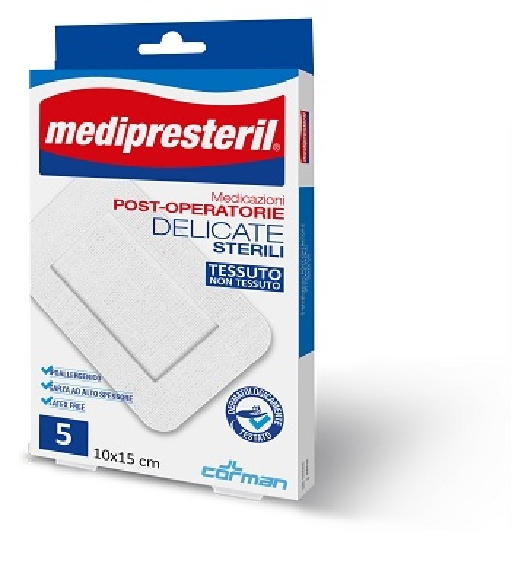 MEDIPRESTERIL P/OP DEL 7X5 5PZ