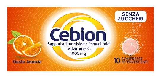 CEBION EFF VIT C S/ZUCCH 10CPR