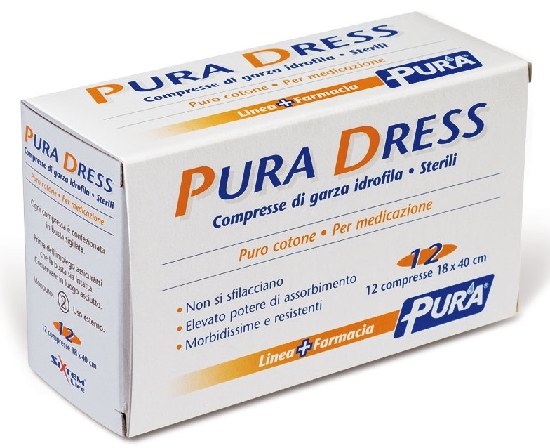 PURA SOFT GARZA 18X40CM 12PZ