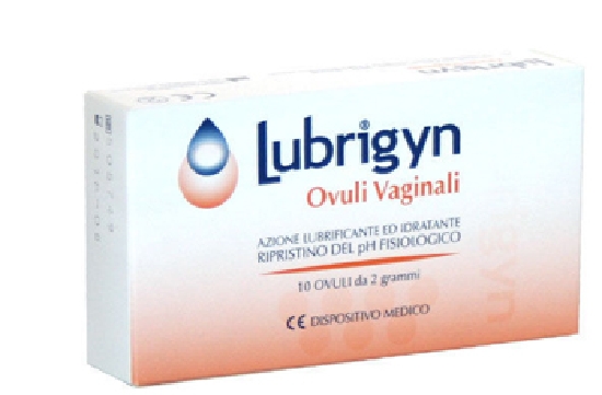LUBRIGYN OVULI VAGINALI 10PZ