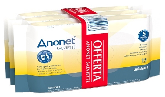 ANONET SALVIETTE 3X15PZ