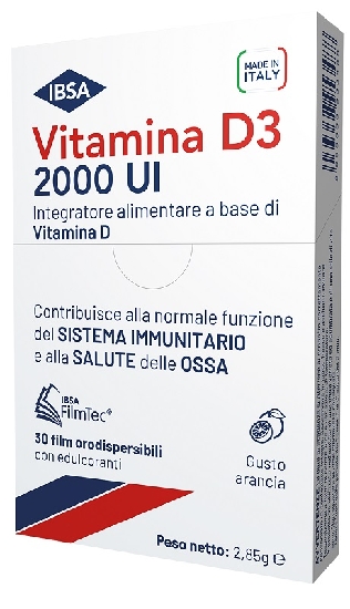 VITAMINA D3 IBSA 2000UI 30FILM
