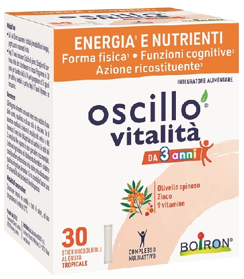 OSCILLO VITALITA' 3+ 30STICK