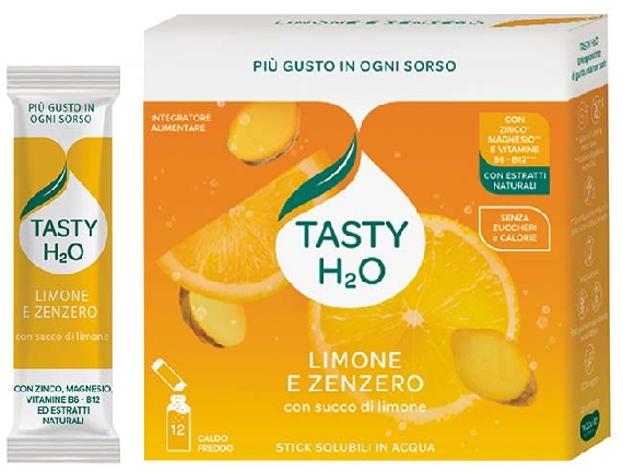 TASTY H2O LIMONE/ZENZ 12STICK
