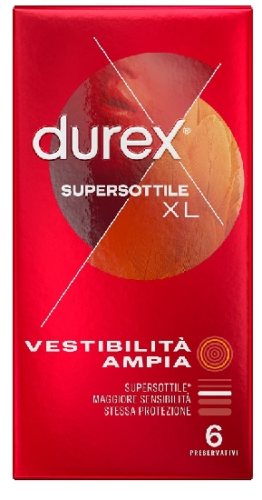 DUREX SUPERSOTTILE XL 6PZ