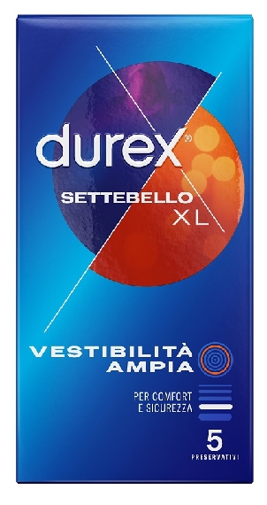 DUREX SETTEBELLO XL 5PZ