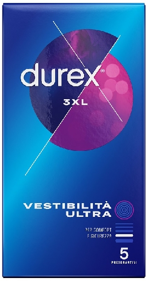 DUREX 3XL VESTIBILITA' ULTR5PZ