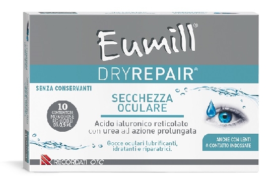 EUMILL DRYREPAIR GTT OCUL 10PZ