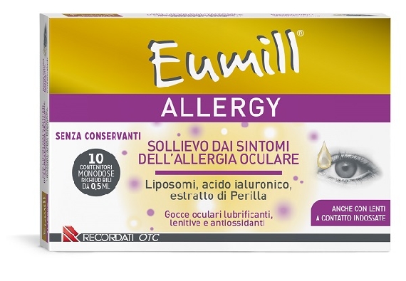 EUMILL ALLERGY GTT OCUL 10FL
