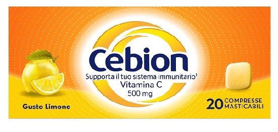 CEBION MAST LIMONE VIT C 20CPR