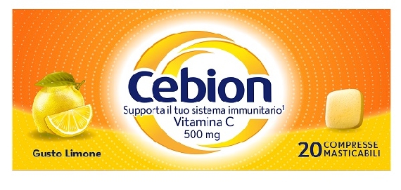 CEBION MAST LIMONE VIT C 20CPR