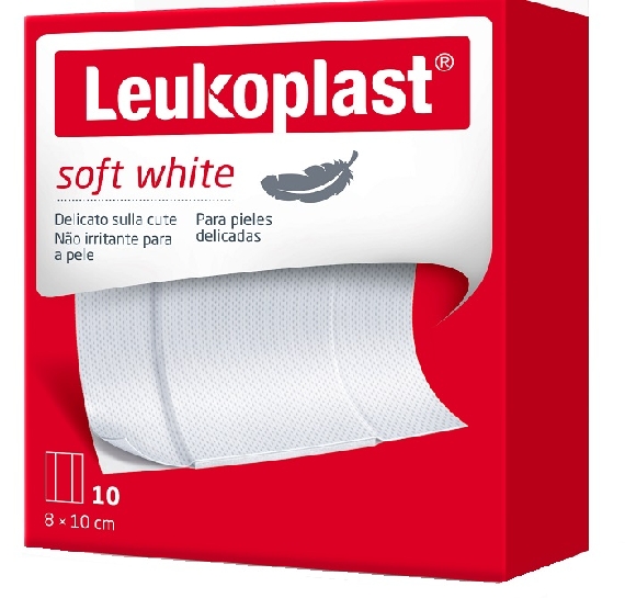 LEUKOPLAST SOFT WHITE 100X8CM