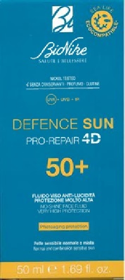 DEFENCE SUN 50+ FLUIDO A/LUCID