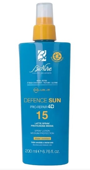 DEFENCE SUN 15 LATTE SPR 200ML