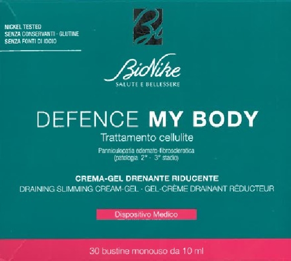 MY BODY CREMA GEL DREN 30BUST