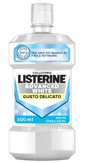 LISTERINE ADVANCED WHITE DEL